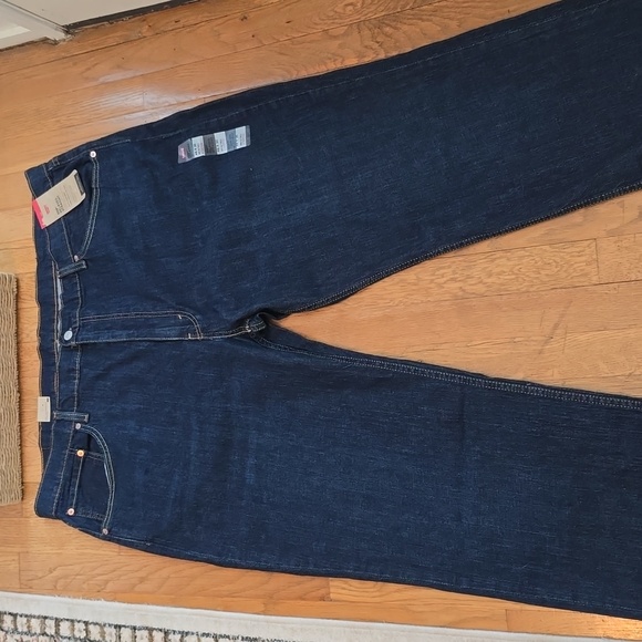 LEVI'S BRAND SIGNATURE MEN'S 559 BIG & TALL BLUE JEANS SIZE 46x30 - Picture 2 of 16